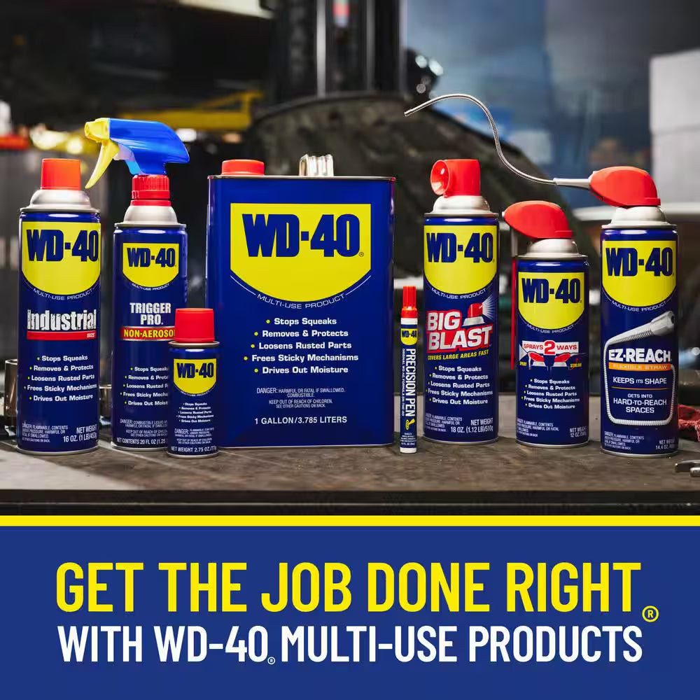 8 Oz. Classic Formula, Multi-Purpose Lubricant Spray with Smart Straw