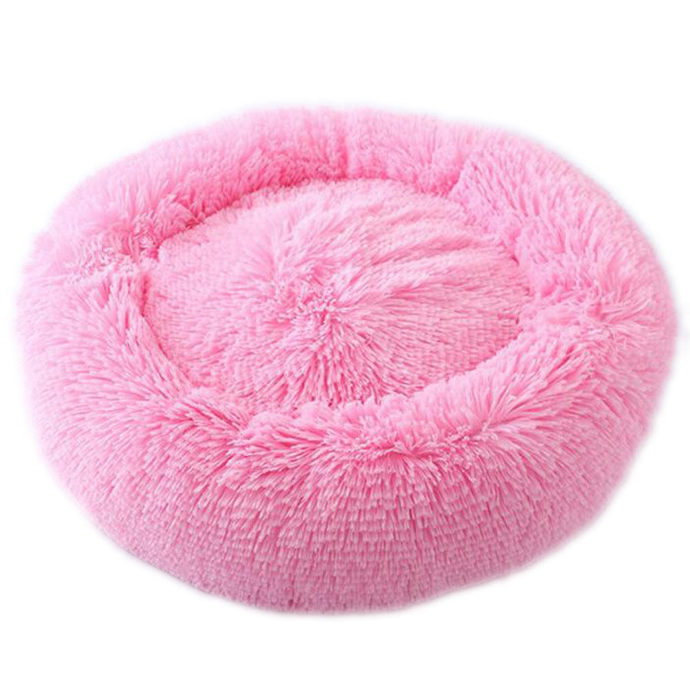 Dog Beds For Small Dogs Round Plush Cat Litter Kennel Pet Nest Mat Puppy Beds