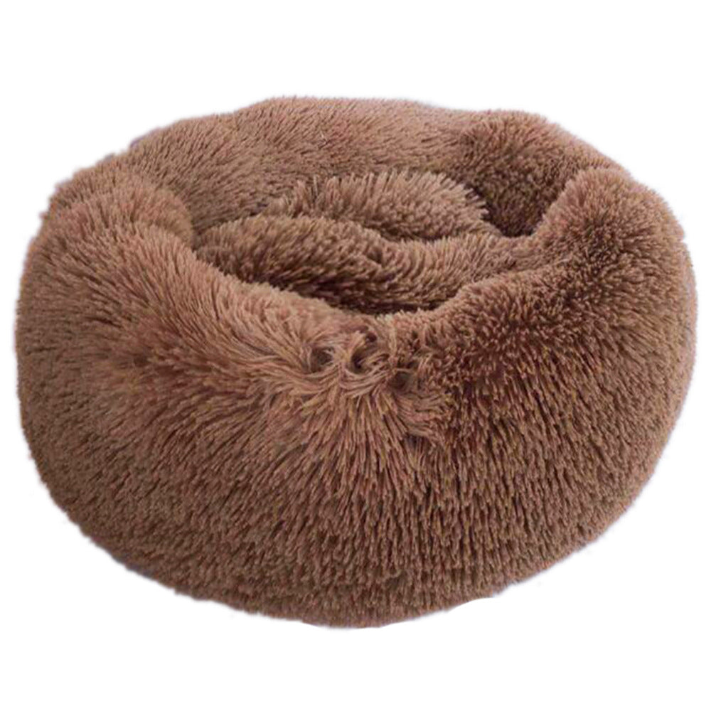 Dog Beds For Small Dogs Round Plush Cat Litter Kennel Pet Nest Mat Puppy Beds