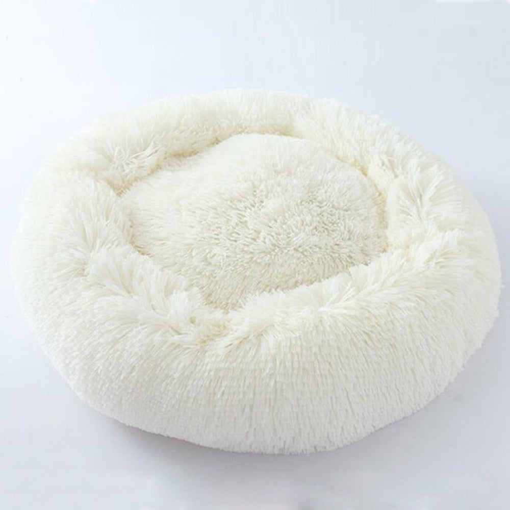 Dog Beds For Small Dogs Round Plush Cat Litter Kennel Pet Nest Mat Puppy Beds
