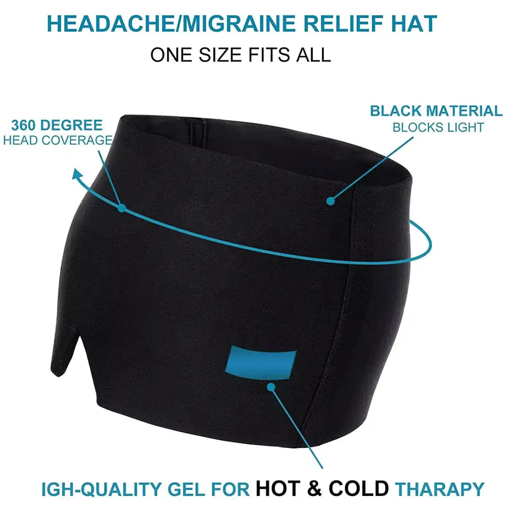 Soothing Head Massager & Eye Relief Mask