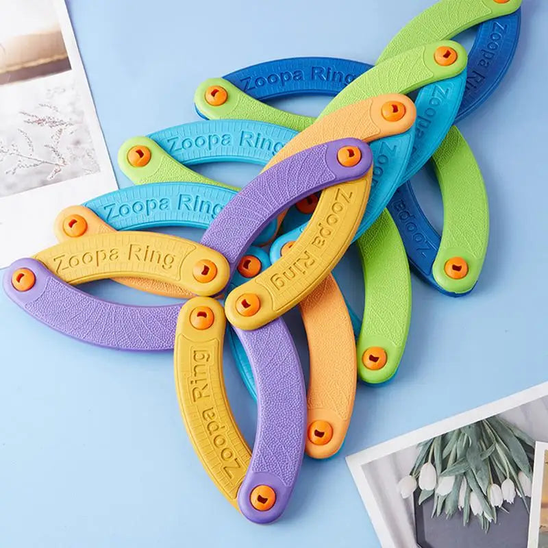 Tosy Flying Ring Foldable Tossy Flying Disc Portable Flying Disc Safe Tossy Flying Disc Flying Disc For Kids Outside Play Party