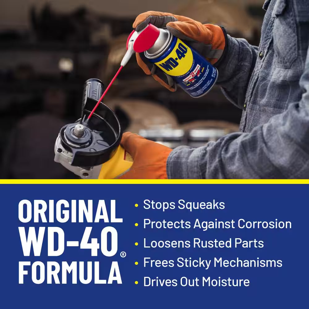 8 Oz. Classic Formula, Multi-Purpose Lubricant Spray with Smart Straw