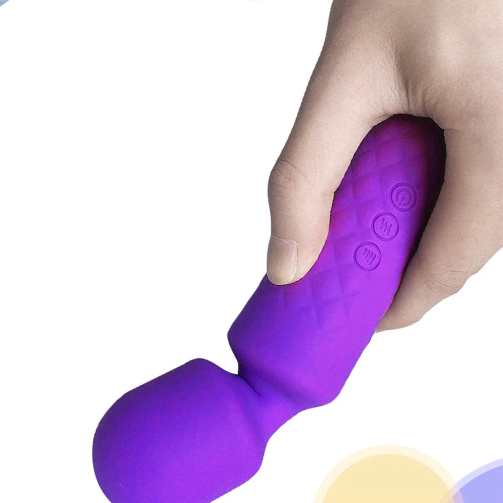 Personal Massager with 20 Vibrating Patterns 8 Speeds Body Massager Cordless Rechargeable