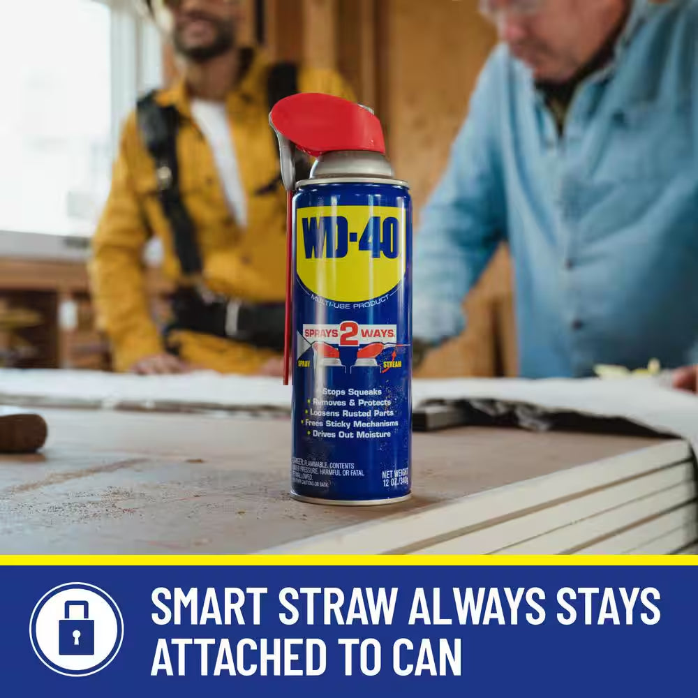 8 Oz. Classic Formula, Multi-Purpose Lubricant Spray with Smart Straw