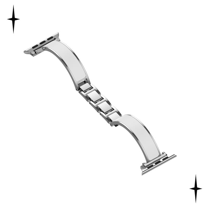 Blinglink Clic Bracelet Metal Band - Compatible with Apple Watch 38Mm to 49Mm, Elegant Design, Adjustable Fit, Stylish Accessory for Any Occasion