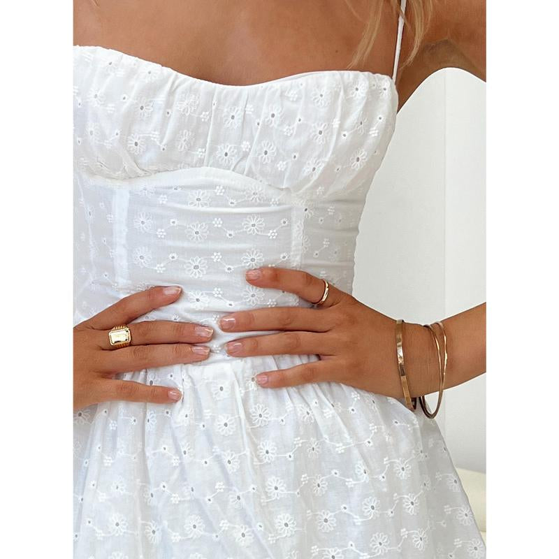 Mckilah Mini Dress White