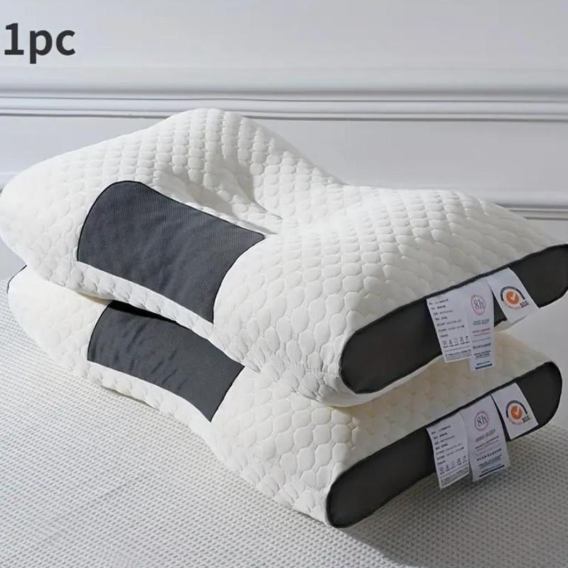 DONAMA Comfortable Breathable Neck Pillow, Neck & Shoulder Support for Side & Back Sleepers, Ideal for Living Room & Bedroom Decor