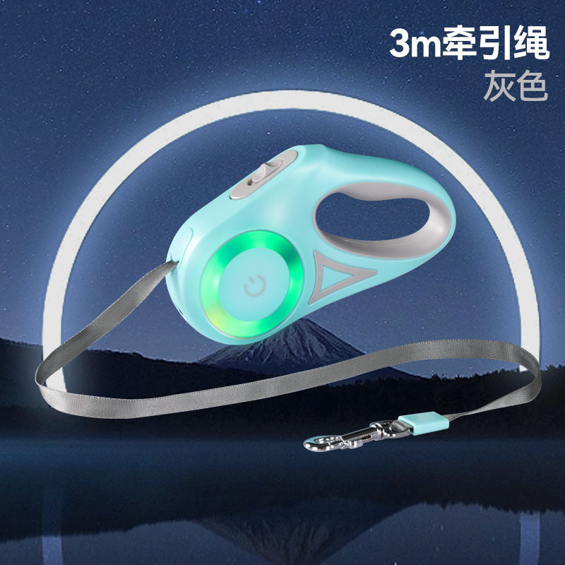 Amazon's Most Popular Pet And Dog Products Automatic Retractable Leash Cat And Dog Leash 3m Outdoor Dog Leash