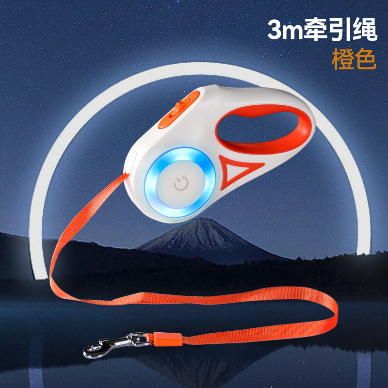 Amazon's Most Popular Pet And Dog Products Automatic Retractable Leash Cat And Dog Leash 3m Outdoor Dog Leash