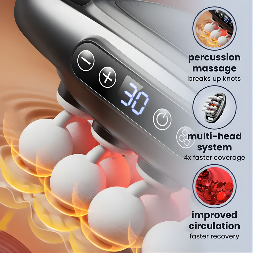 PowerRelief™ Deep Tissue Massage Gun