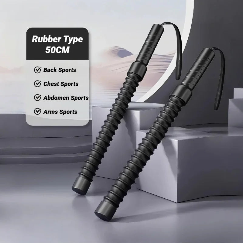 Stainless Steel Spring Arm Expander Bar – Ergonomic Strength Training Grip for Biceps, Triceps & Muscle Growth