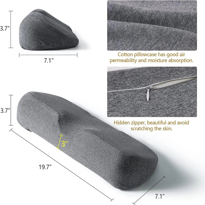 AlignRest™ Orthopedic Memory Foam Pillow – Ergonomic Neck Support & Pain Relief