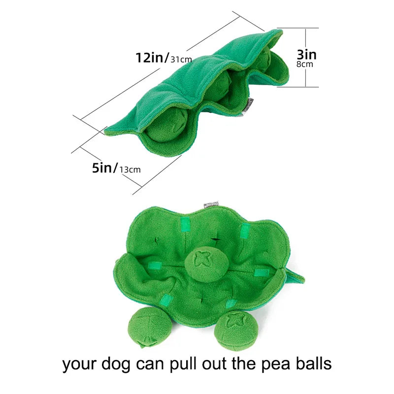Sniffing Dog Toy Squeaky Plush Treat Dispenser IQ Puzzle Toys Stress Reliever Interactive Ball Dog Snuffle Bowl Puppy Chew Toy|Dog Toys| - AliExpress