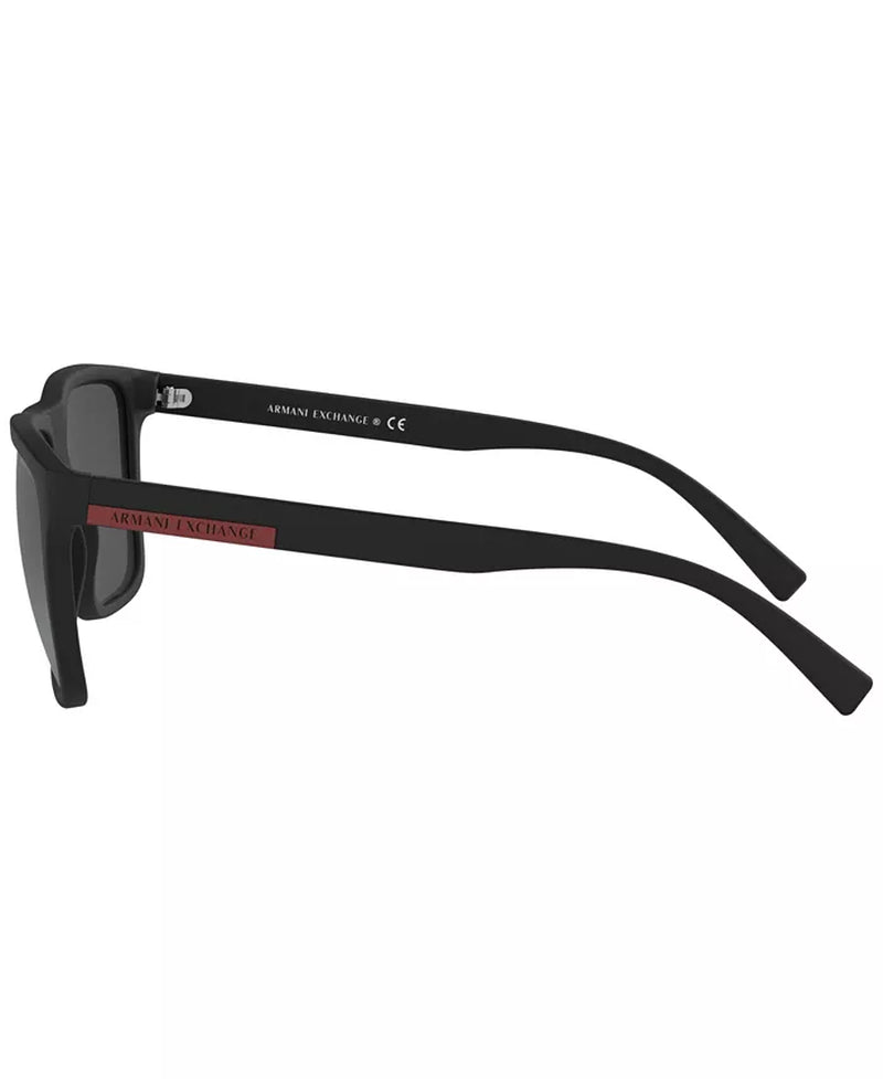 Men'S Low Bridge Fit Sunglasses, AX4080SF