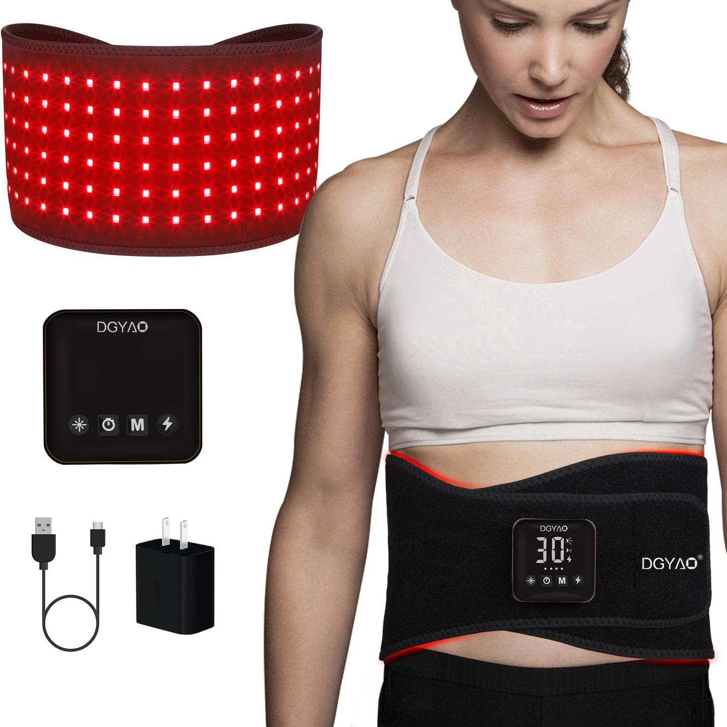 LumiFlex Pro™ Cordless Red & Near-Infrared Therapy Belt