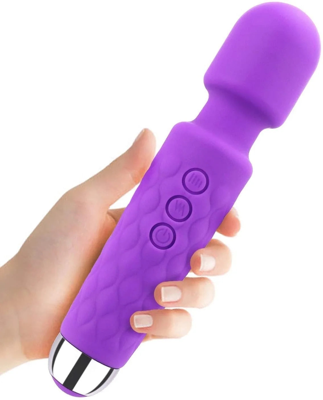 Personal Massager with 20 Vibrating Patterns 8 Speeds Body Massager Cordless Rechargeable