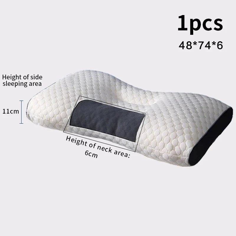 CerviComfort™ Orthopedic Neck Pillow – Massage & Cervical Support