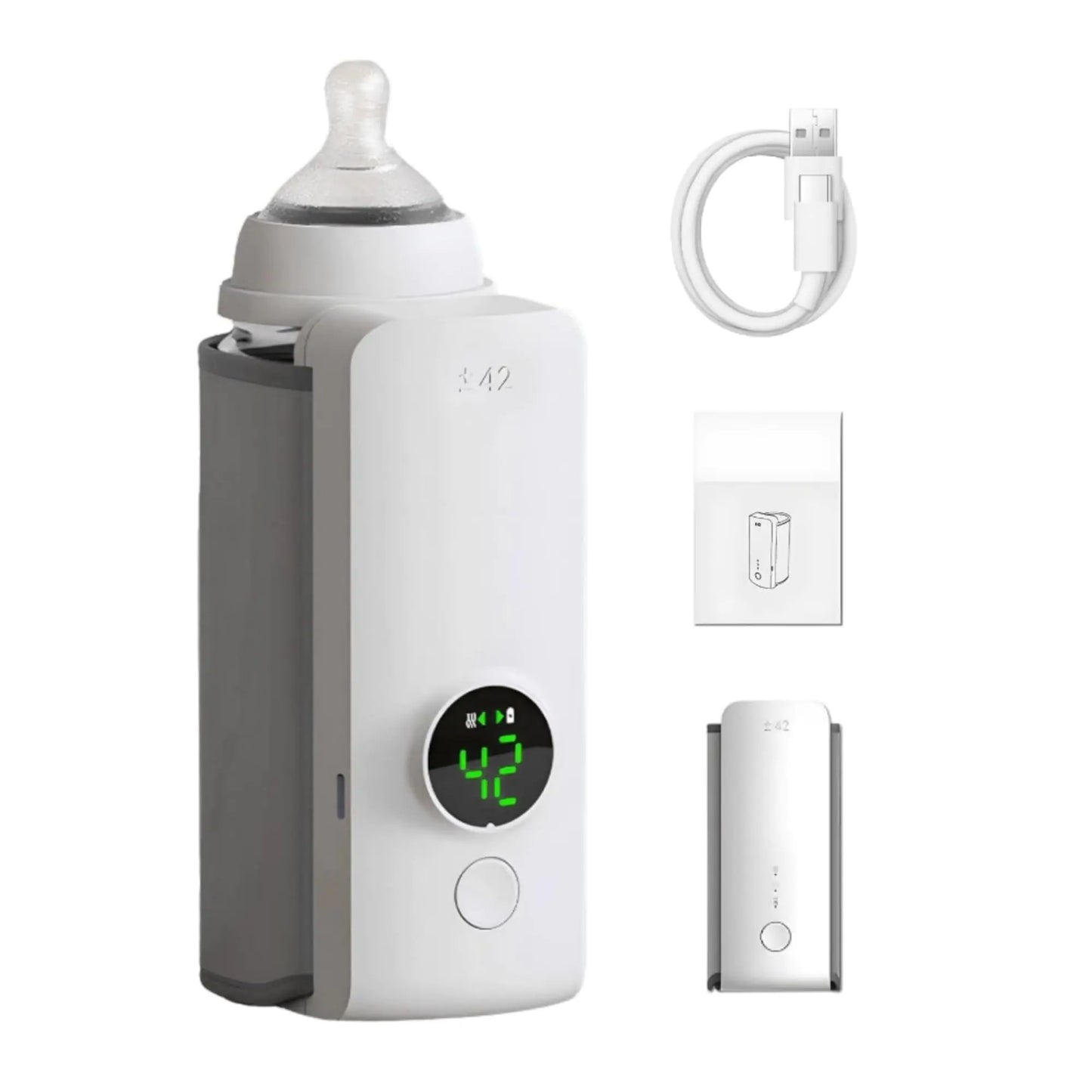 Portable Baby Bottle WarmerBaby Bottle Warmer Portable TravelBottle Warmer on The Go PortableCar Bottle WarmerBattery Operated Bottle WarmerCordless Bottle Warmer for Outdoor