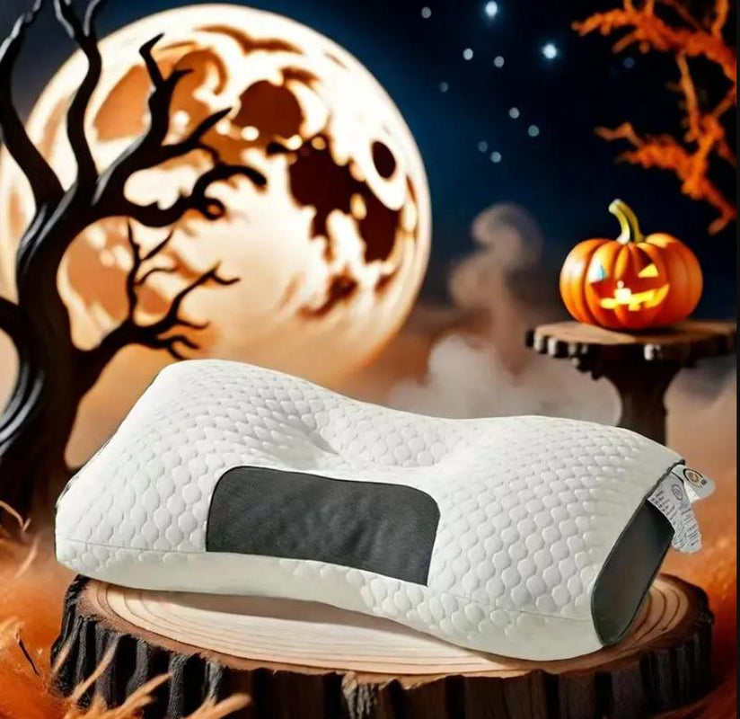 DONAMA Comfortable Breathable Neck Pillow, Neck & Shoulder Support for Side & Back Sleepers, Ideal for Living Room & Bedroom Decor