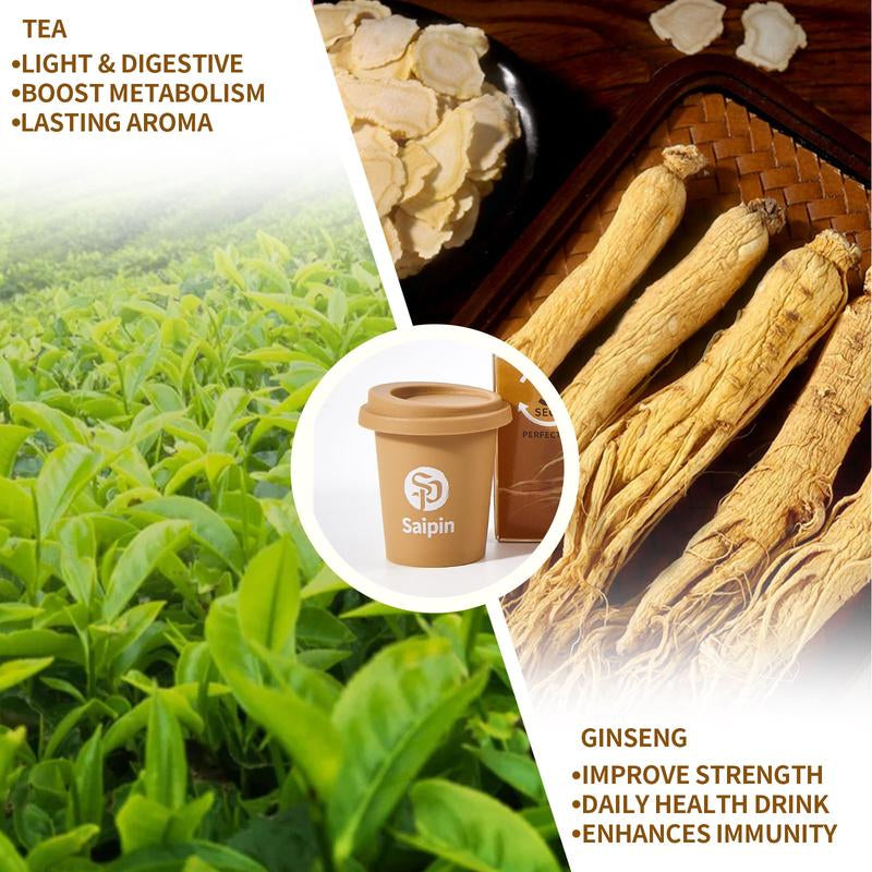 Ginseng | No Additives | No Sugar| Non-Gmo | Energizing & Immune | Support Supplement for Exercise Consumption | Beverage Herbal Healthy
