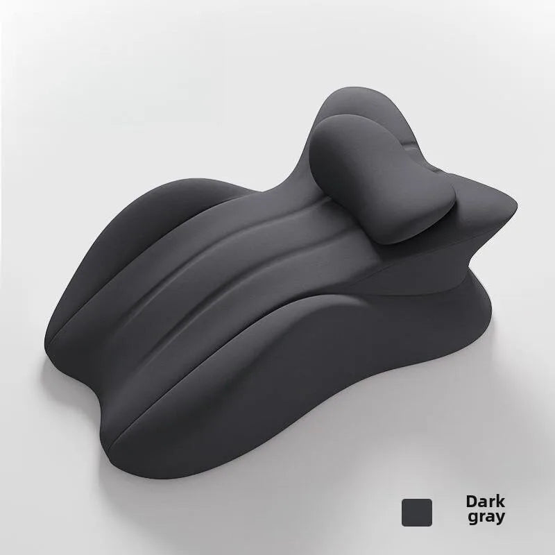ProneLuxe™ Memory-Foam Face-Down Ergonomic Bed Pillow