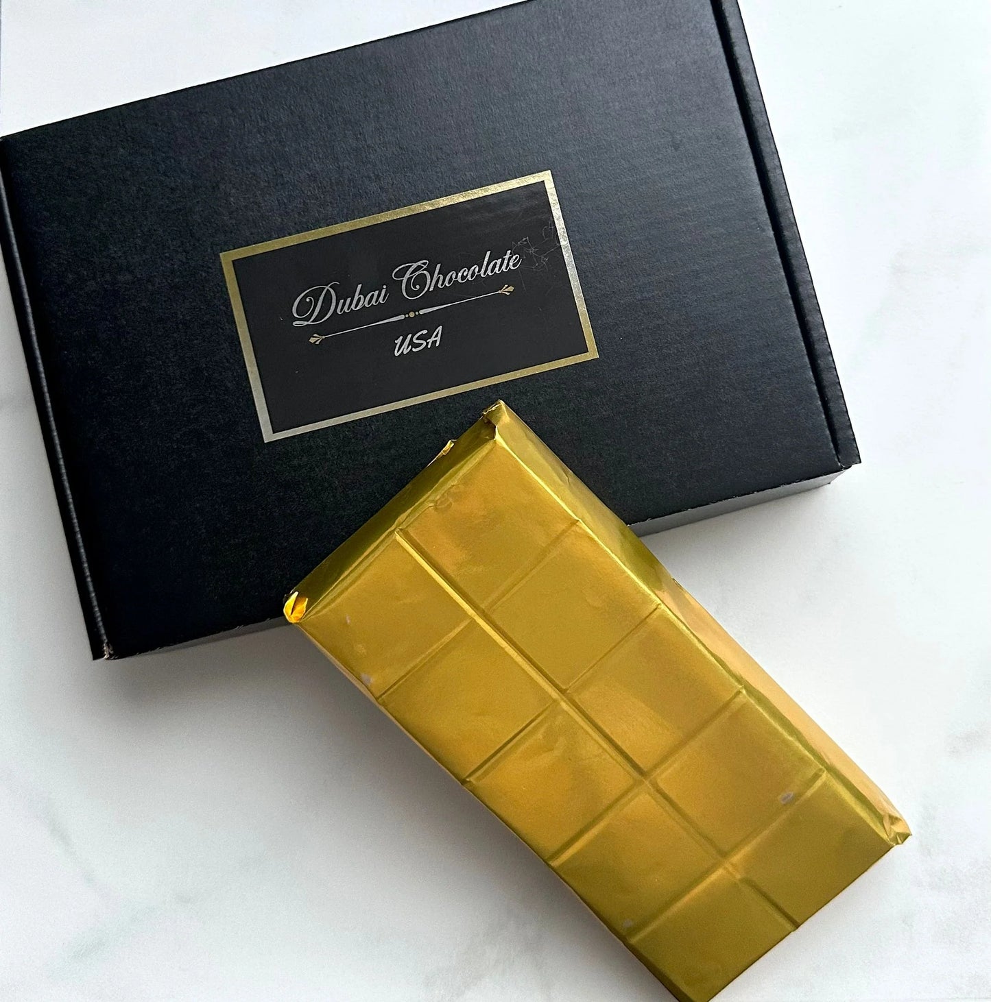 Dubai Chocolate Milk or Dark Large 7 Oz Bar