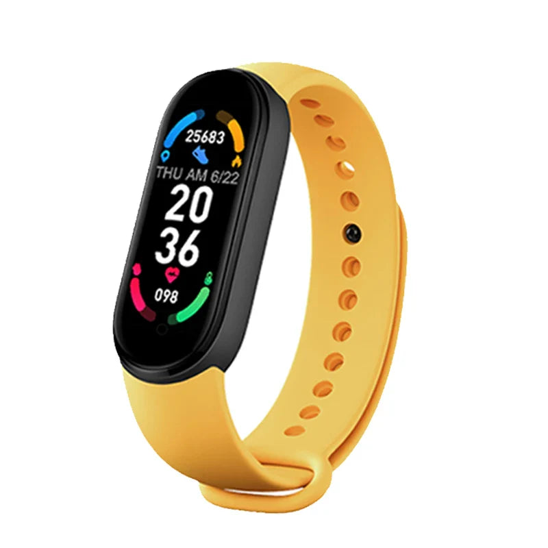 FitTrack™ M6 Fitness Smartwatch – Heart Rate & Activity Monitor