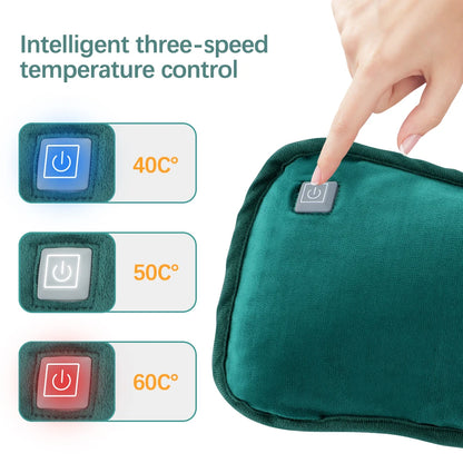 USB Electric Heating Hand Warmer Graphene Heat Warm Bag Pillow Gloves Pad Rechargeable Winter Hot Thermal Hands Feet Heater