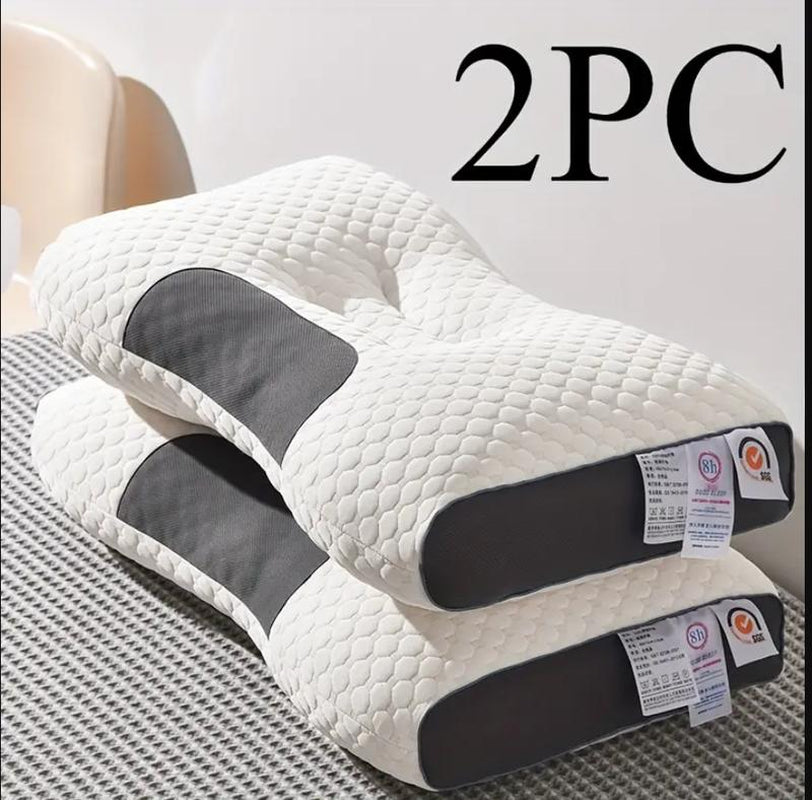 DONAMA Comfortable Breathable Neck Pillow, Neck & Shoulder Support for Side & Back Sleepers, Ideal for Living Room & Bedroom Decor