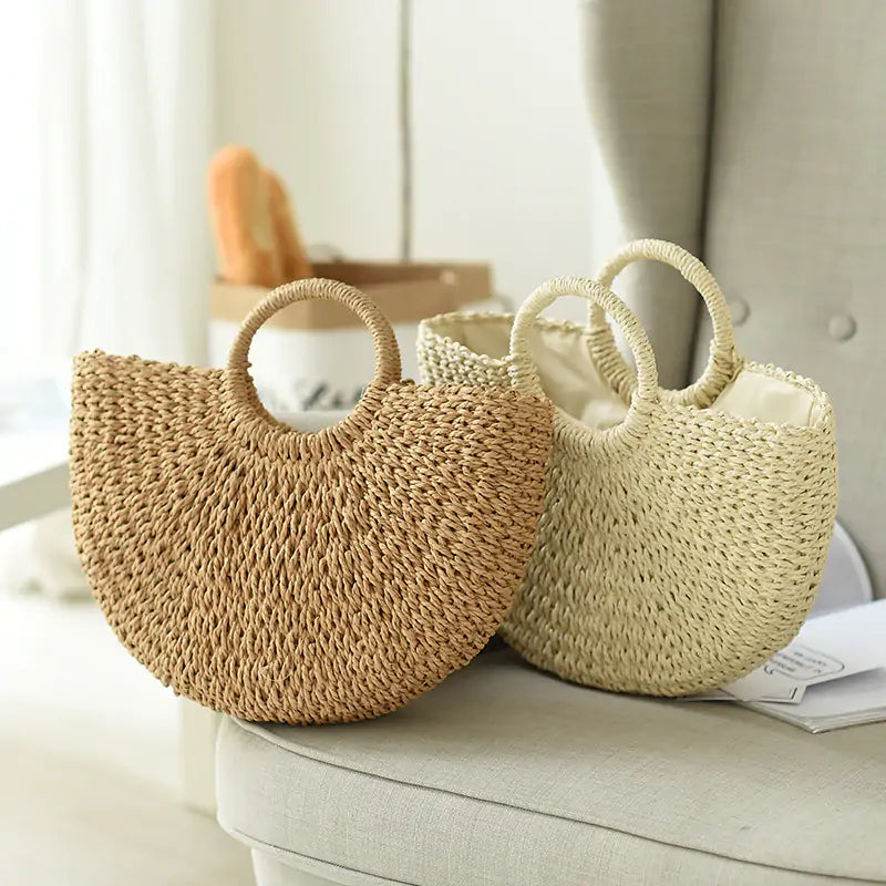 Artisan Summer Straw Bag