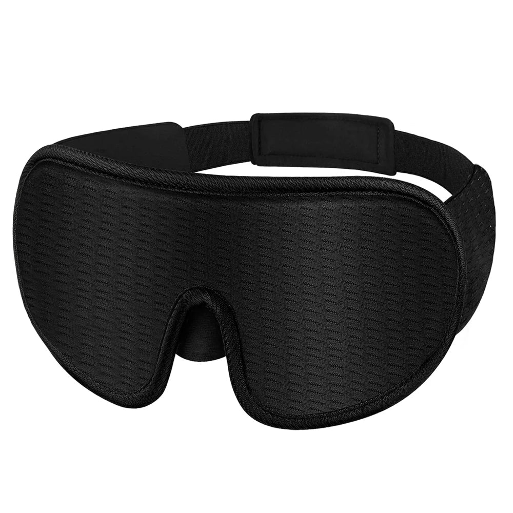 SleepEase™ 3D Contoured Sleep Mask – Light Blocking & Ultra-Soft Eye Mask