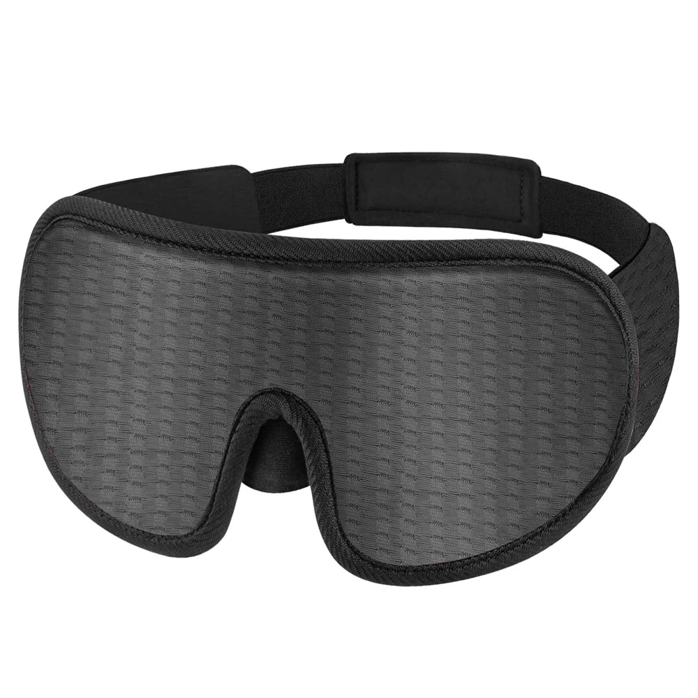 SleepEase™ 3D Contoured Sleep Mask – Light Blocking & Ultra-Soft Eye Mask