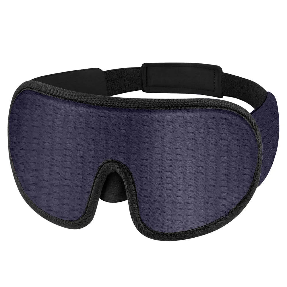 SleepEase™ 3D Contoured Sleep Mask – Light Blocking & Ultra-Soft Eye Mask