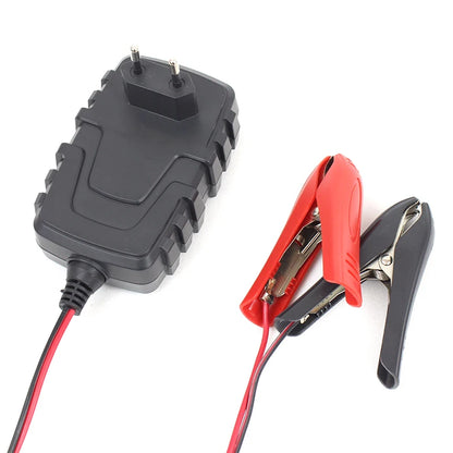 6V/12V 1A Fully Automatic Smart Battery Charger Maintainer for Car Truck Boat Motorcycle all types Lead Acid Batteries