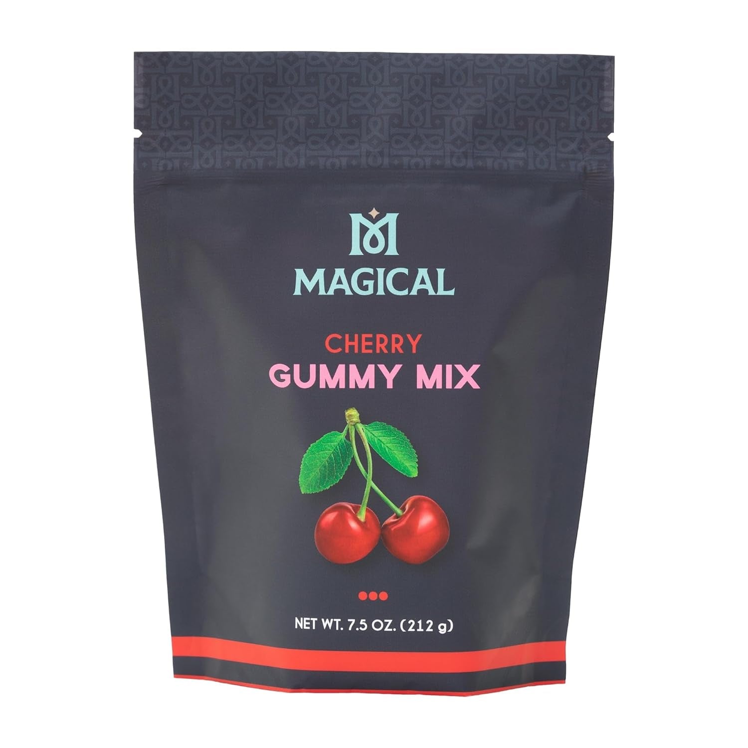 Gummy Mix - Gelatin Powder Mix for Chewy Candy - Gummy Mixture for Edible Candy - Delicious & Easy-To-Use Powder Mix - Tart Gummy Mixture - Cherry