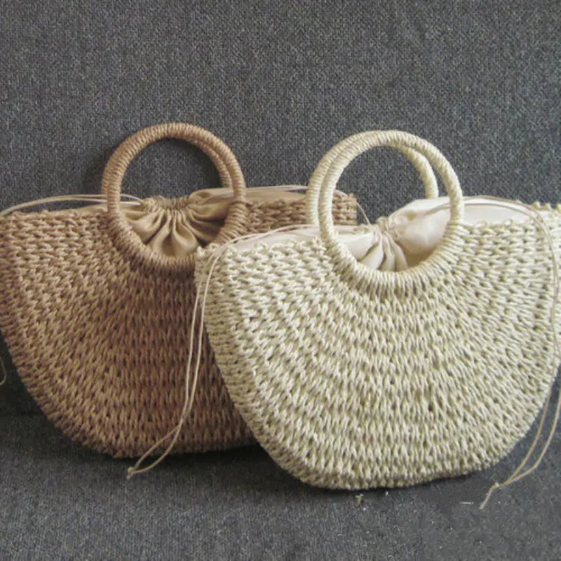 Artisan Summer Straw Bag