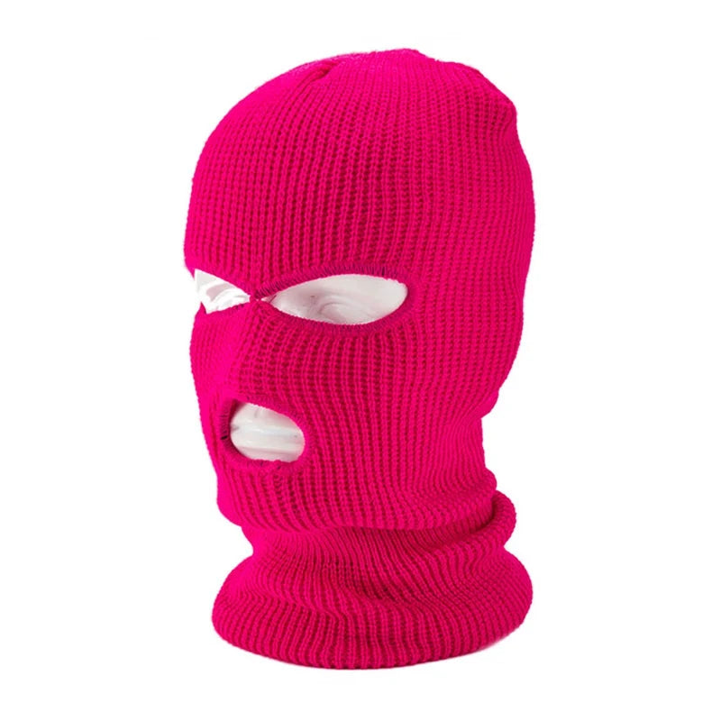 2020 Winter Warm Ski Cycling 3 Hole Balaclava Hood Cap Full Face Mask Outdoor Hiking Warm Face Mask Windproof Winter Hats for