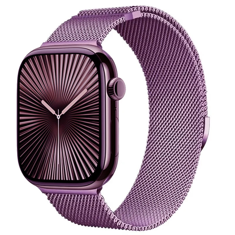 Milanese Strap for Apple Watch Band Ultra2 49mm 10 46mm 9 8 7 45mm 41mm Metal Magnetic Bracelet iWatch 6 5 4 SE2 44mm 40mm 42mm