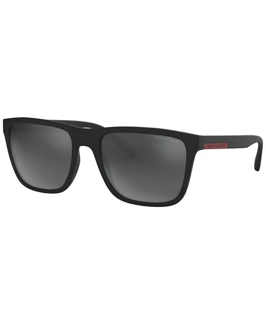 Men'S Low Bridge Fit Sunglasses, AX4080SF