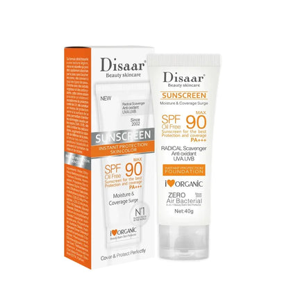 Disaar SPF 90 Facial Body Sunscreen Whitening Sun Cream