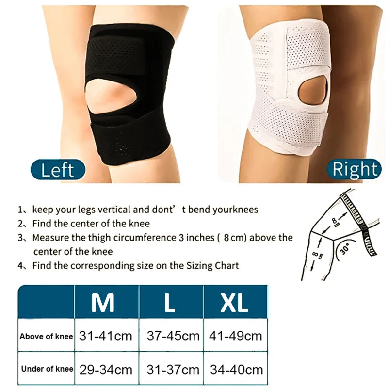 KneeGuard™ Knee Brace – Stabilizing Support for Meniscus & Joint Comfort