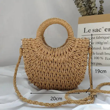 Artisan Summer Straw Bag