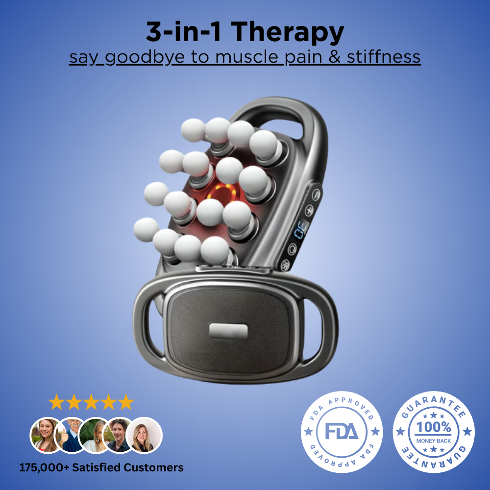 PowerRelief™ Deep Tissue Massage Gun