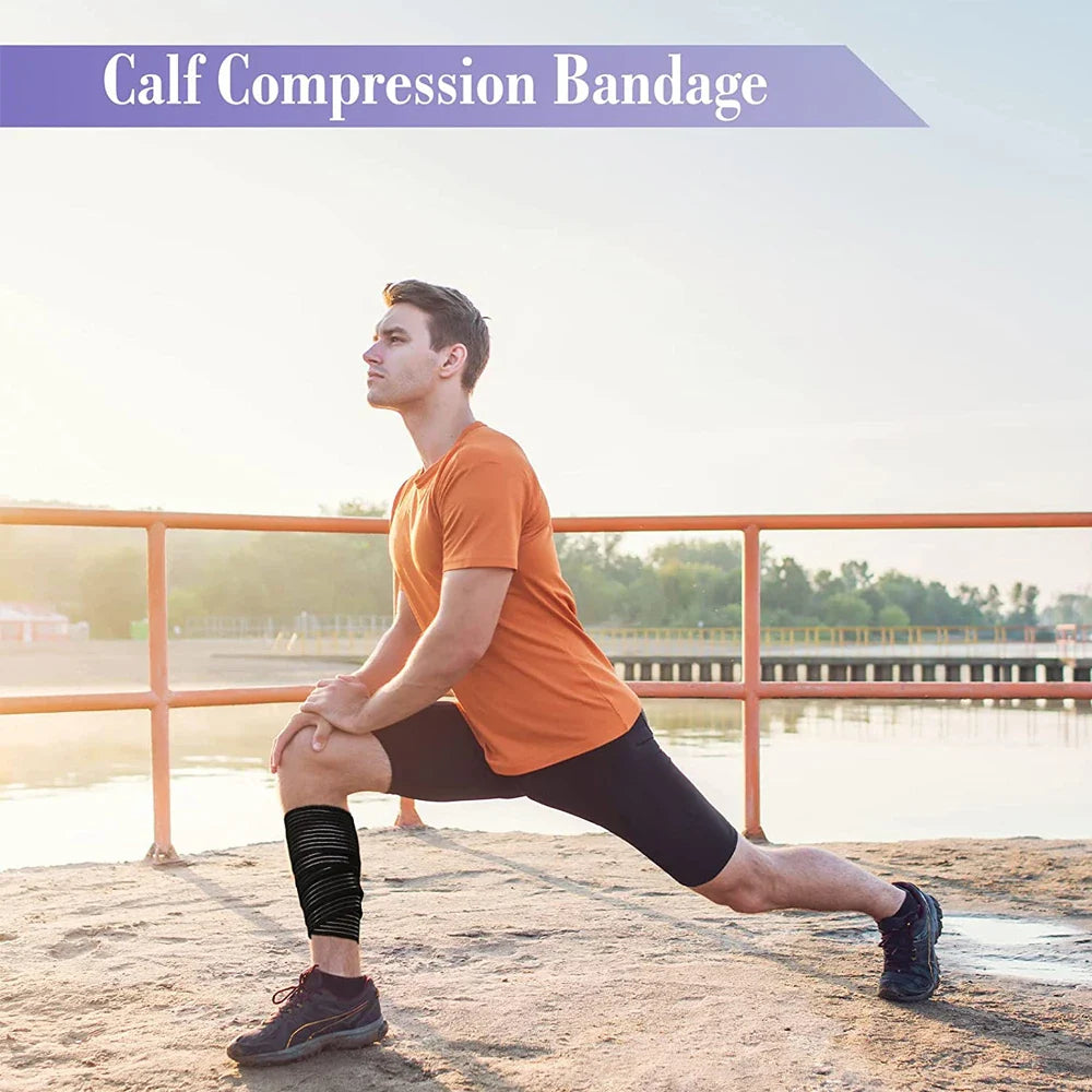 KneeFlex™ Elastic Breathable Knee Wrap – Joint Support & Pain Relief