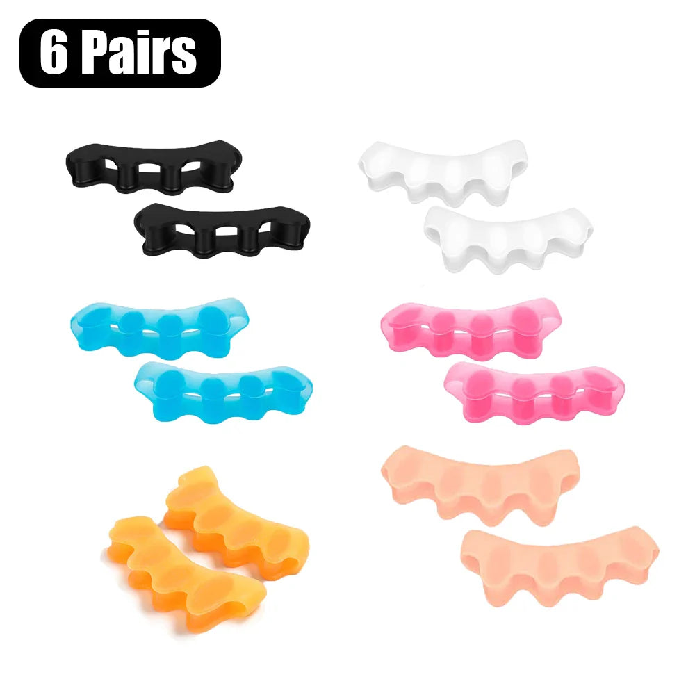 BunionEase™ Soft Gel Toe Separators – Bunion Relief & Foot Alignment