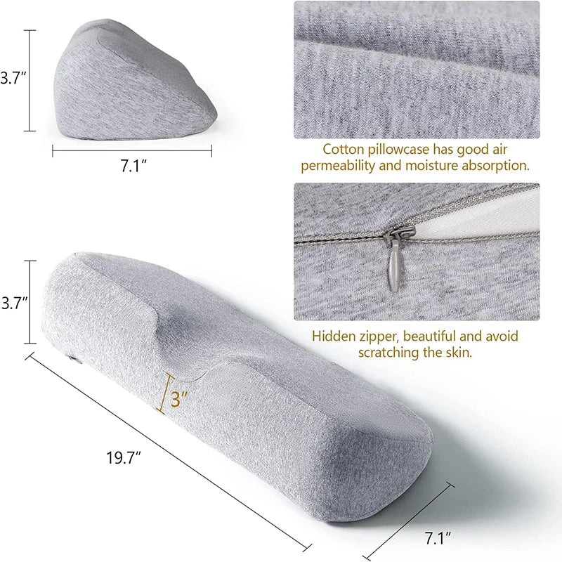 AlignRest™ Orthopedic Memory Foam Pillow – Ergonomic Neck Support & Pain Relief