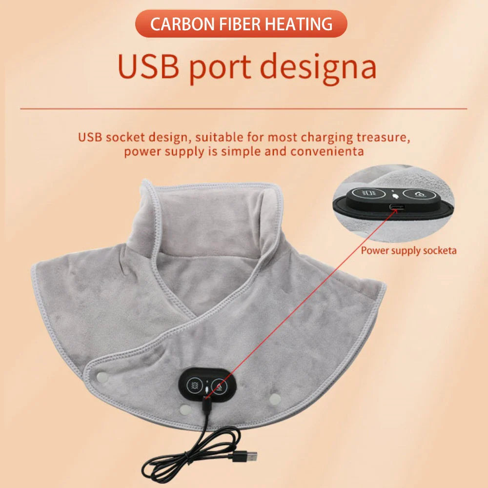 ThermaPad™ Electric Heating Pad – Neck & Shoulder Pain Relief with Soothing Heat