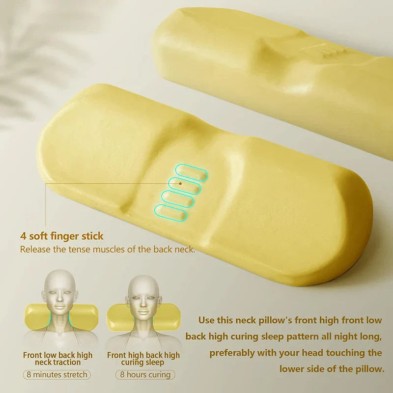 AlignRest™ Orthopedic Memory Foam Pillow – Ergonomic Neck Support & Pain Relief