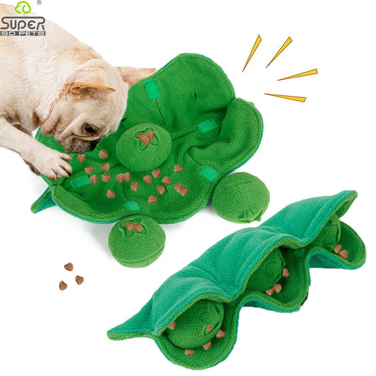 Sniffing Dog Toy Squeaky Plush Treat Dispenser IQ Puzzle Toys Stress Reliever Interactive Ball Dog Snuffle Bowl Puppy Chew Toy|Dog Toys|   - AliExpress
